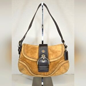 Coach Soho Buckle Suede Shoulder Bag F10917